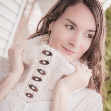 Loom Knit Cowl PATTERN, Chunky Knit Cowl PATTERN, The Word "Loom" is shadow knit on the cowl! Instant PDF Download. Teen and Womens Sizes. Loom Knit Cowl PATTERN, Chunky Knit Cowl PATTERN, The Word "Loom" is shadow knit